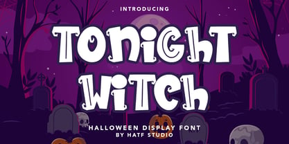 Tonight Witch Font Poster 1