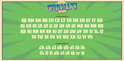 Chomixi Font Poster 11