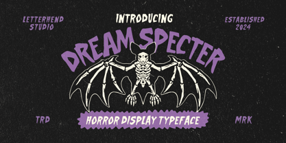 Dream Specter Font Poster 1