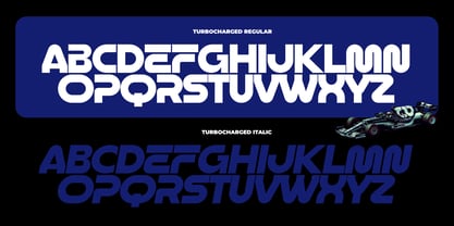 Turbocharged Font Poster 6