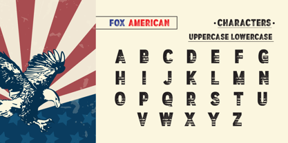 Fox American Font Poster 5