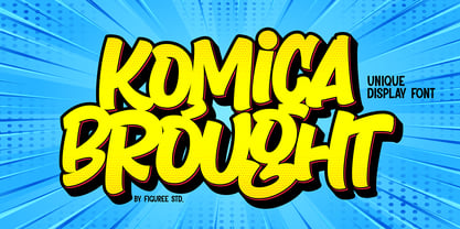 Komica Brought Font Poster 1