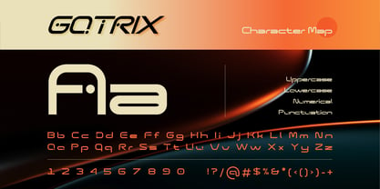 Gotrix Font Poster 2