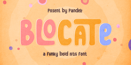 Blocate Font Poster 1