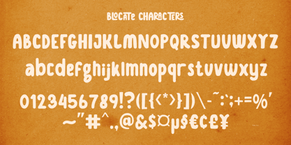 Blocate Font Poster 11