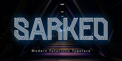 Sarkeo Font Poster 1