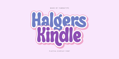 Halgers Kindle Fuente Póster 1