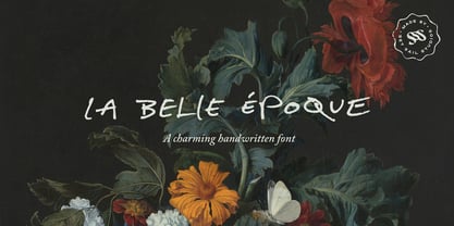 La Belle Epoque Font Poster 1