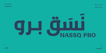 Nassq Pro Font Poster 1