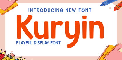Kuryin Font Poster 1