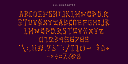 Ghoul Bone Font Poster 5