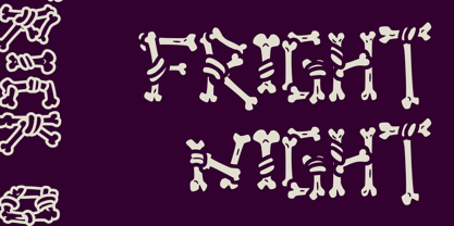 Ghoul Bone Font Poster 4