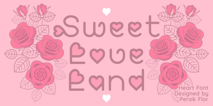 Sweet Love Land Font Poster 1