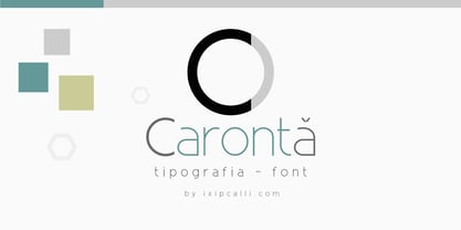 Caronta Font Poster 1