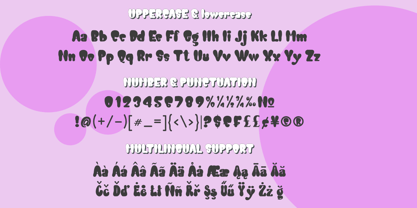 Groovy Happy Font Poster 7