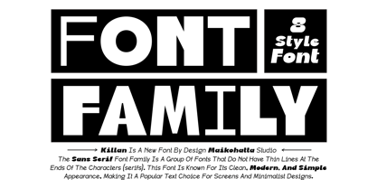 Killan Font Poster 6