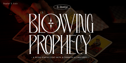 Blowing Prophecyo Font Poster 2