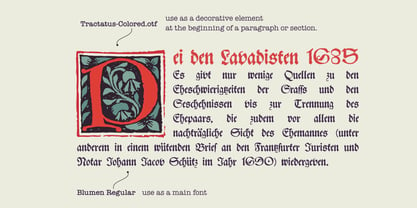 Tractatus Font Poster 2