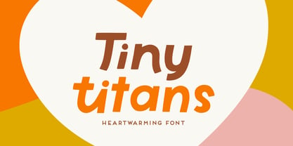 Tiny Titans Font Poster 12
