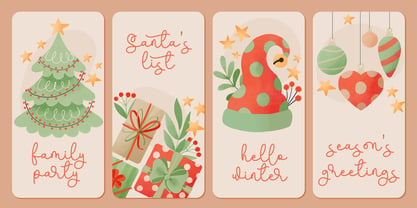 Yuletide Font Poster 4