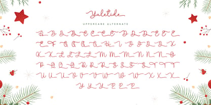 Yuletide Font Poster 9