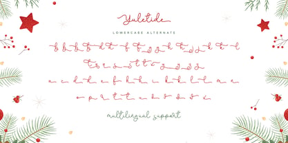 Yuletide Font Poster 10