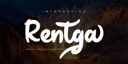 Rentga Font Poster 1