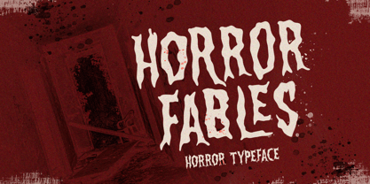 Horror Fables Font Poster 1