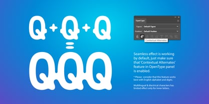 Qimzy Font Poster 4