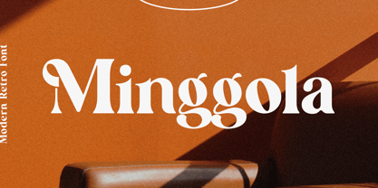 Minggola Font Poster 1