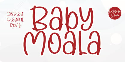 Baby Moala Font Poster 1