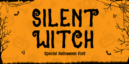 Silent Witch Font Poster 1