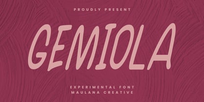 MC Gemiola Font Poster 1