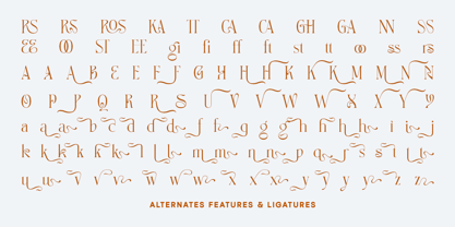 Auratica Font Poster 8