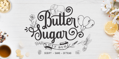 Butter Sugar Fuente Póster 1