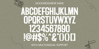 RT Goodneighbor Font Poster 7