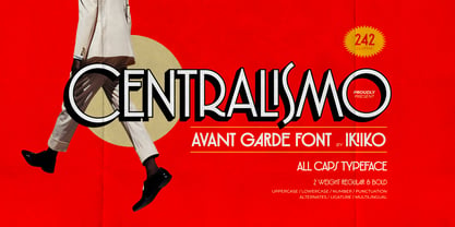 Centralismo Font Poster 1