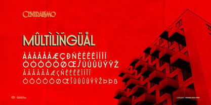 Centralismo Font Poster 7