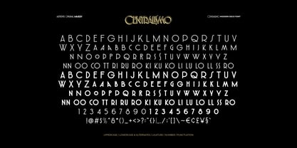 Centralismo Font Poster 6