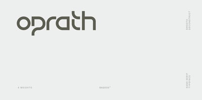Oprath Font Poster 1