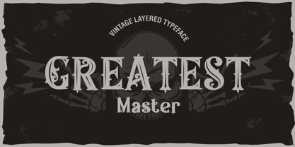 Greatest master Font Poster 1