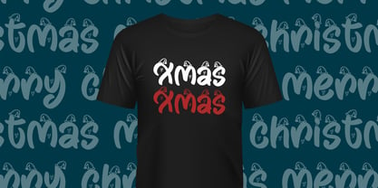 Christmas July Font Poster 3