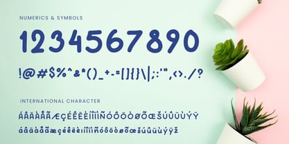 Blamtami Font Poster 5