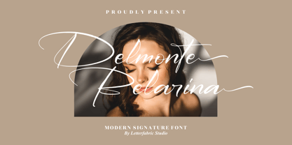 Delmonte Belarina Font Poster 1