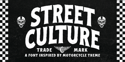 Street Culture Font Poster 1