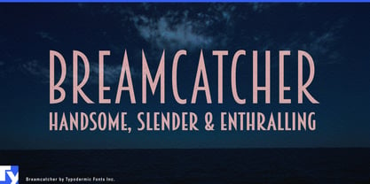 Breamcatcher Font Poster 1