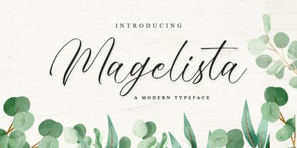 Magelista Font Poster 1