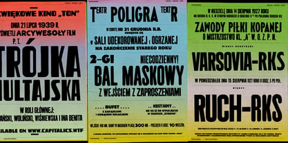 POLIGRA Font Poster 5