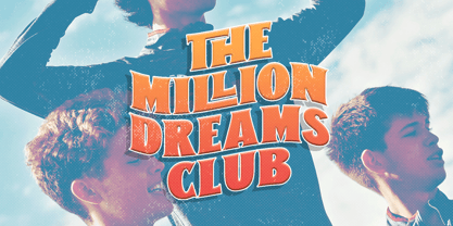 The Moon Milter Font Poster 2