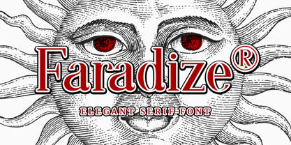 Faradize Font Poster 1